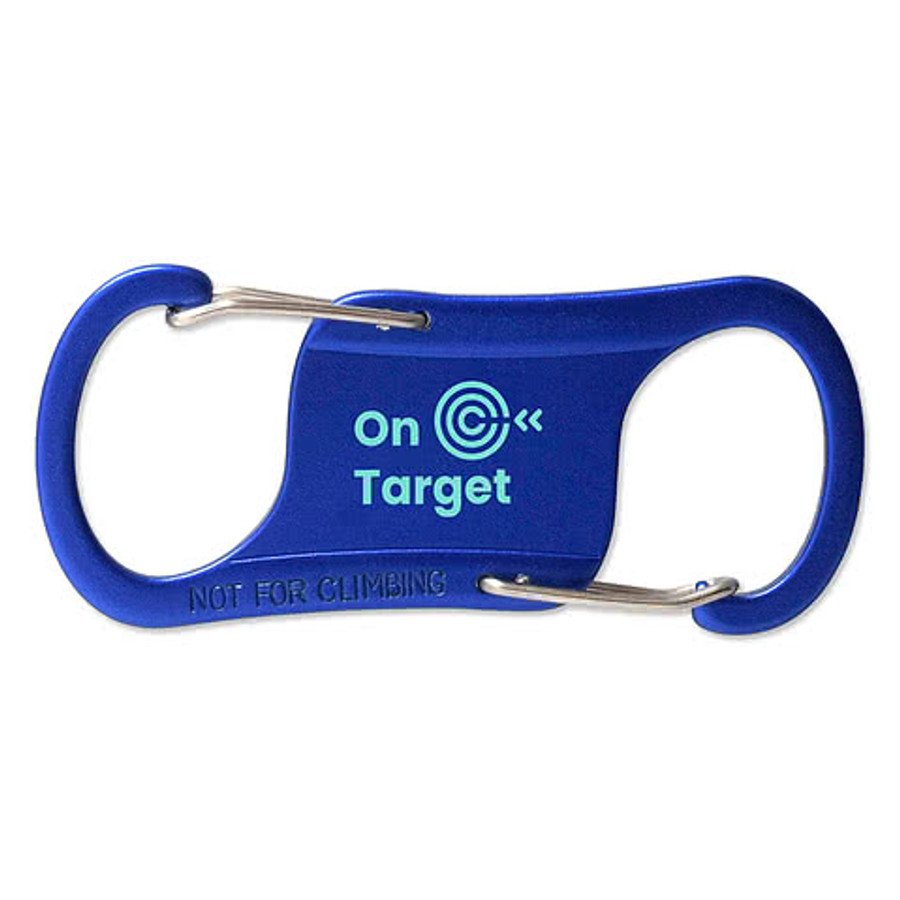 Best Buddy Tools Dual Carabiner in Silver