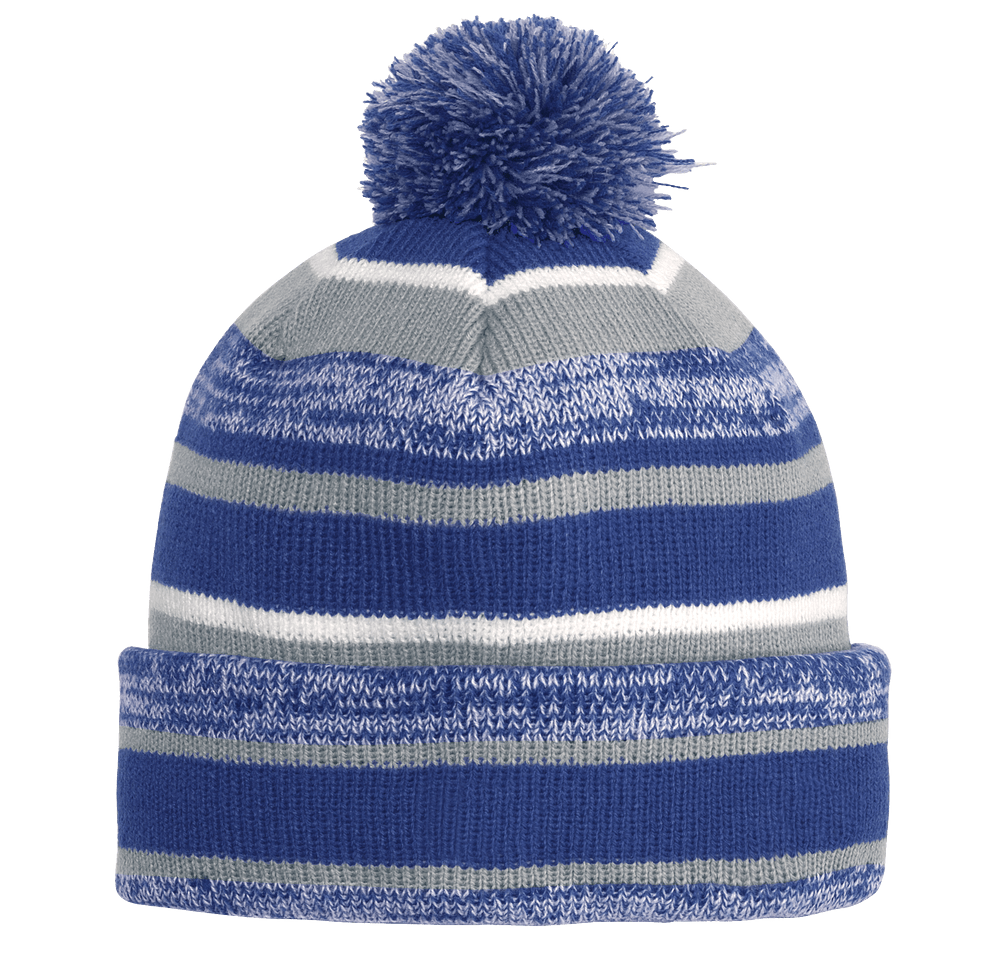 New Era Sideline Fleece Lined Pom Pom Beanie-default