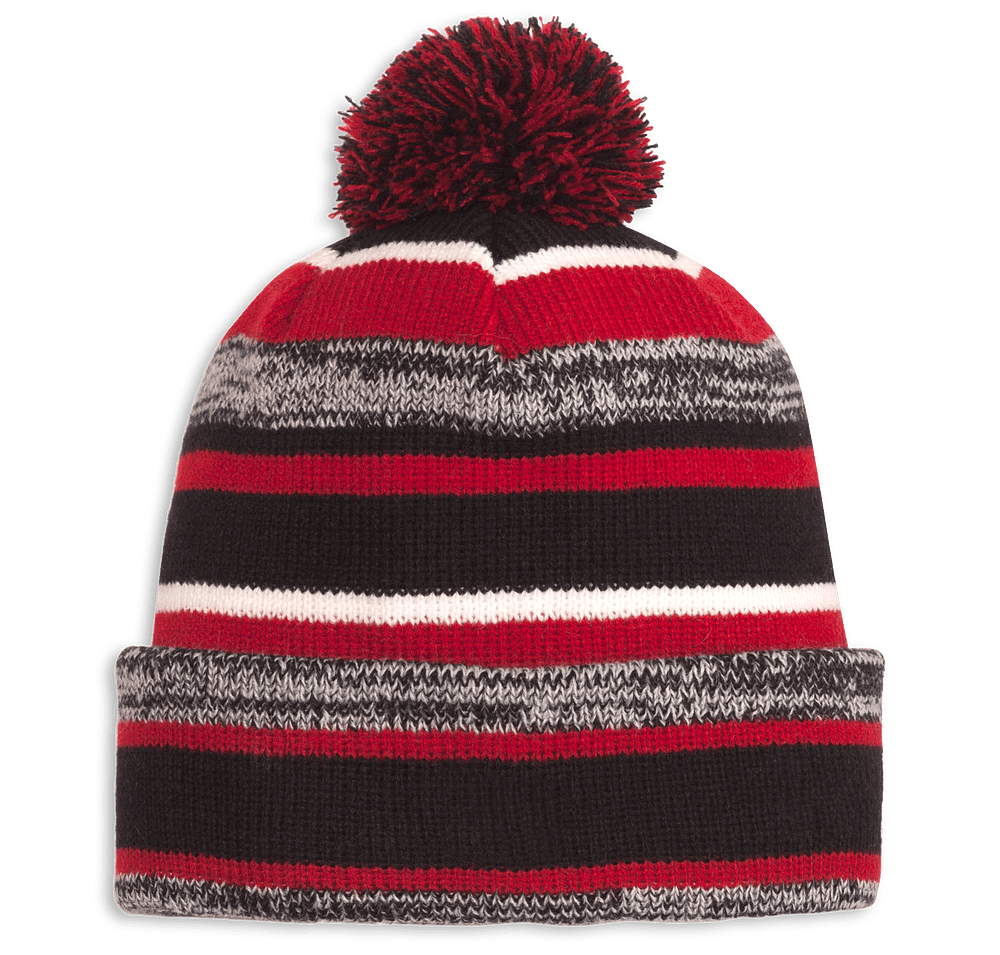 New Era Sideline Fleece Lined Pom Pom Beanie-default