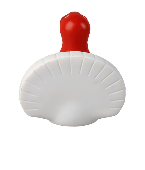 Turkey Stress Reliever in White/Red