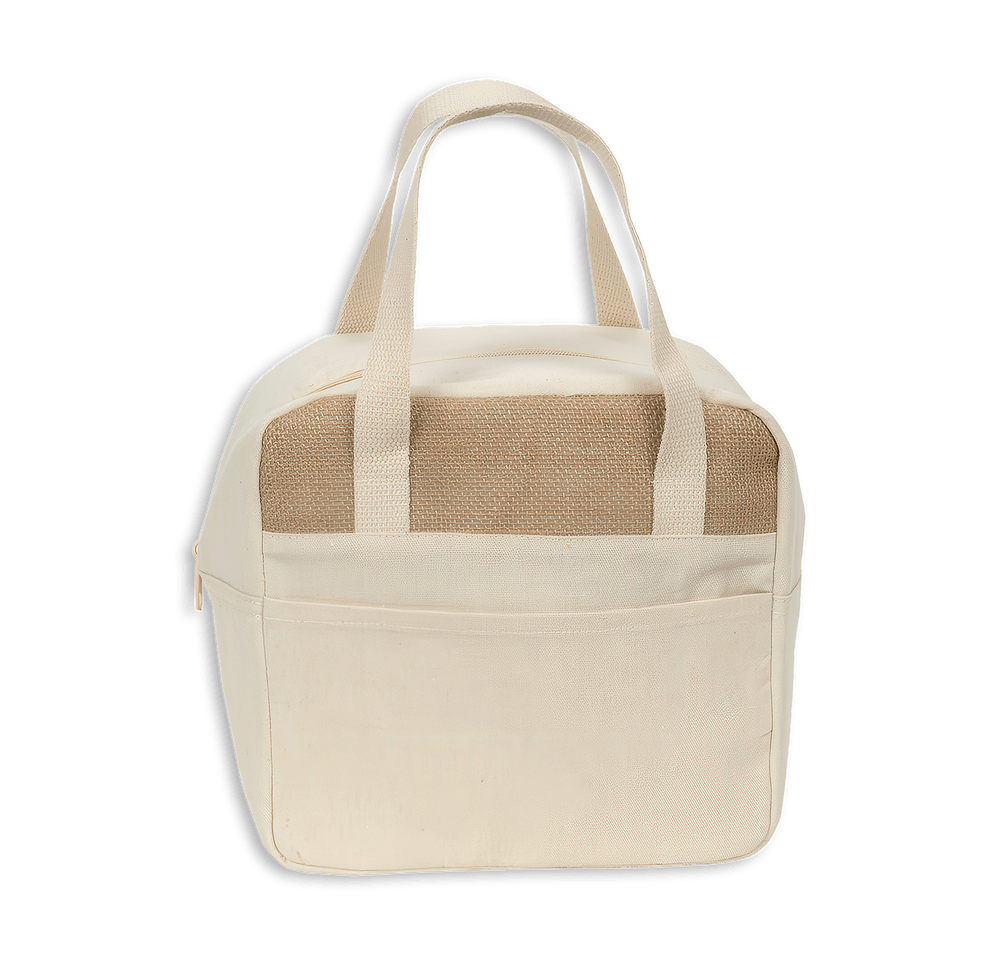 Savanna Jute & Recycled Cotton Cooler Bag-default