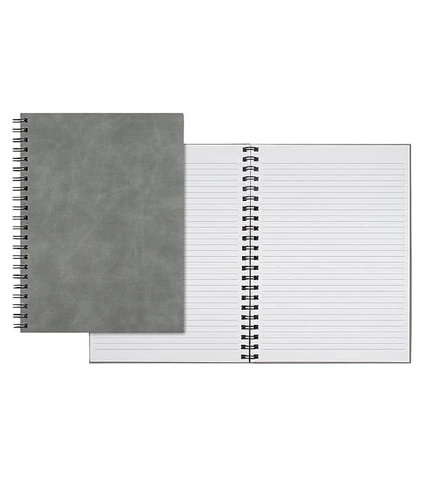 Castelli Debossed WireO Chia Grande XL Spiral Hard Cover Notebook