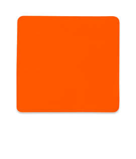 Full Color Firm Surface Mouse Pad - Color: Orange