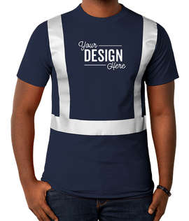 Bayside USA-Made Reflective 100% Cotton T-shirt