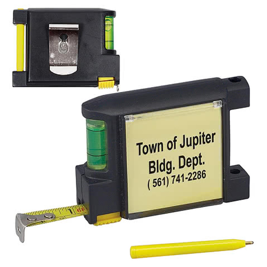 Level Notepad Tape Measure