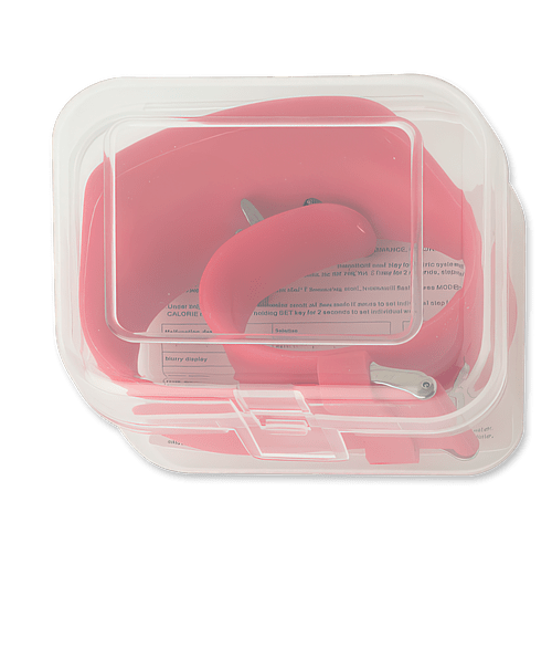 Silicone Pedometer Activity Watch in Red