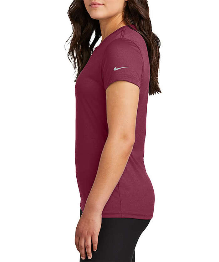 Nike Women's rLegend Recycled Swoosh Sleeve Performance Shirt