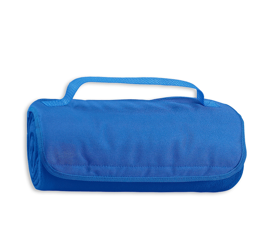 Fleece Roll-Up Travel Blanket-default