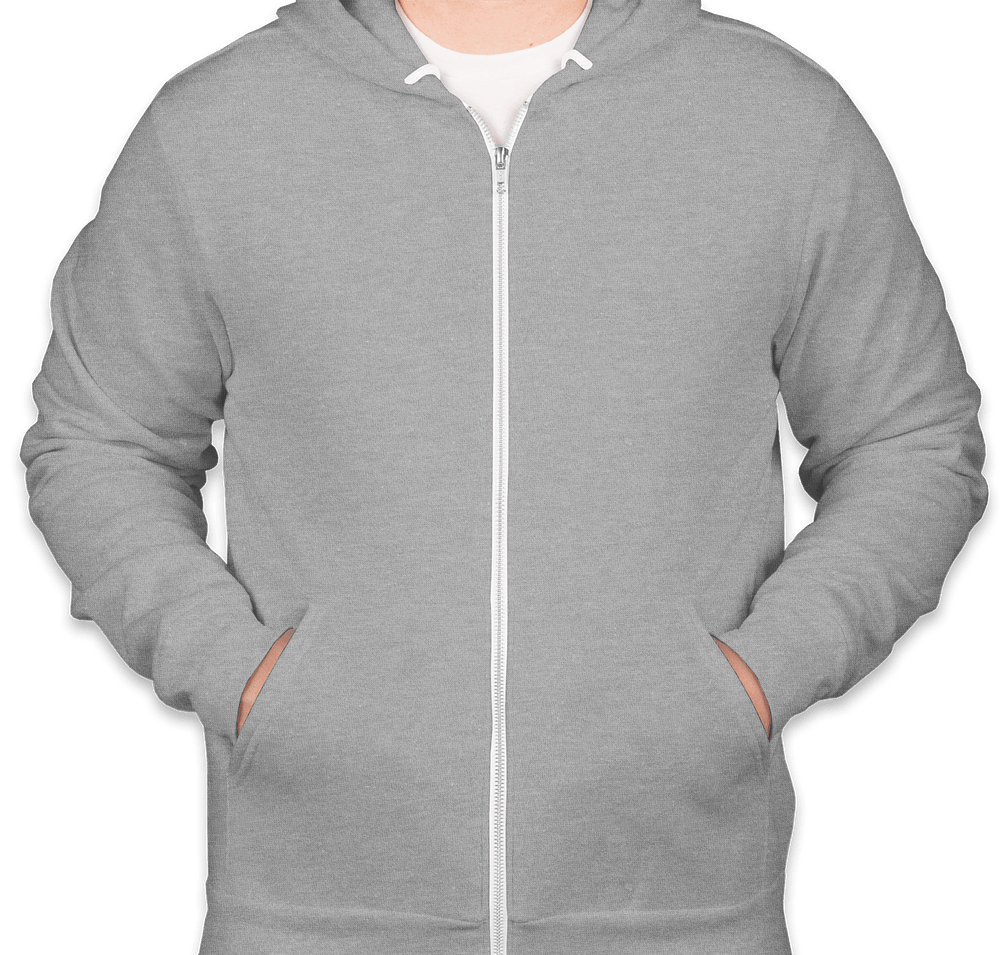 Bella + Canvas Ultra Soft Zip Hoodie-default