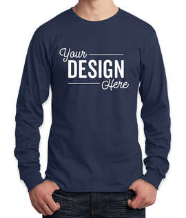 Canada - ATC Everyday Cotton Long Sleeve T-shirt - Color: Navy