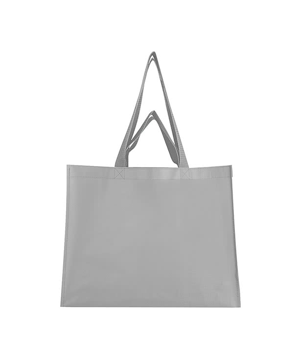 Matte Laminated Recycled Non-Woven Dual Handle Shopper Tote Bag