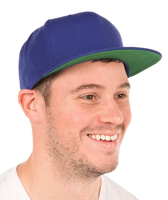 Yupoong Flat Bill Snapback Hat