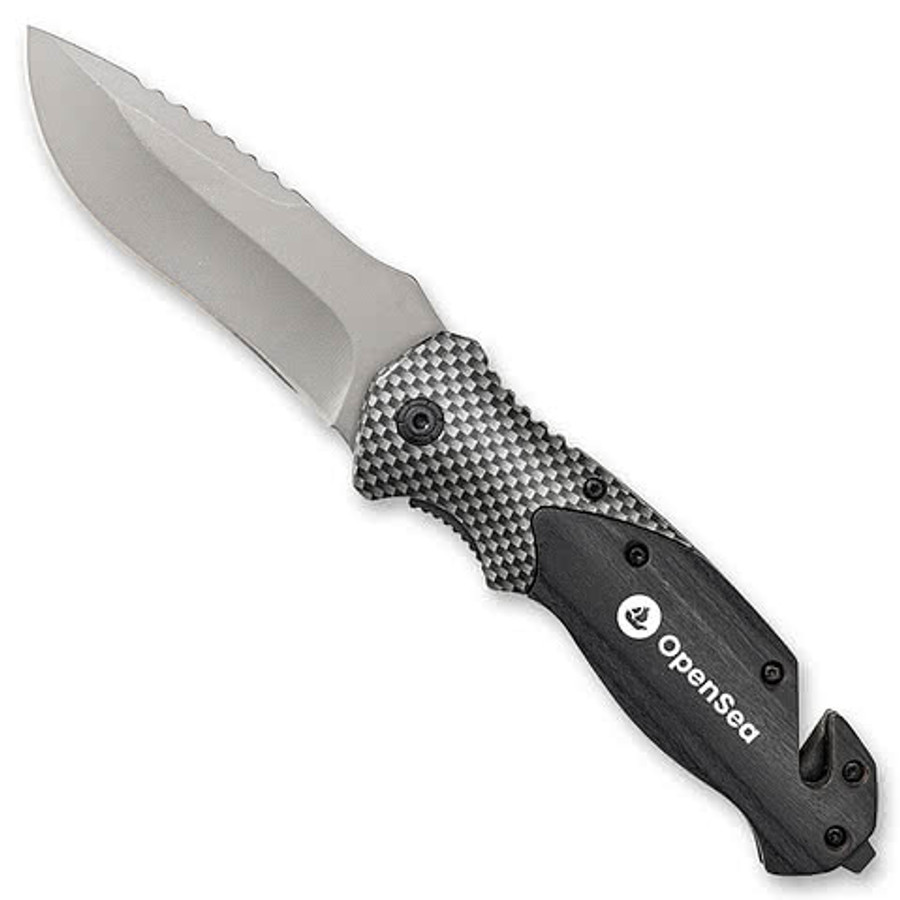 Whitetail Pakka Wood Pocket Knife in Green