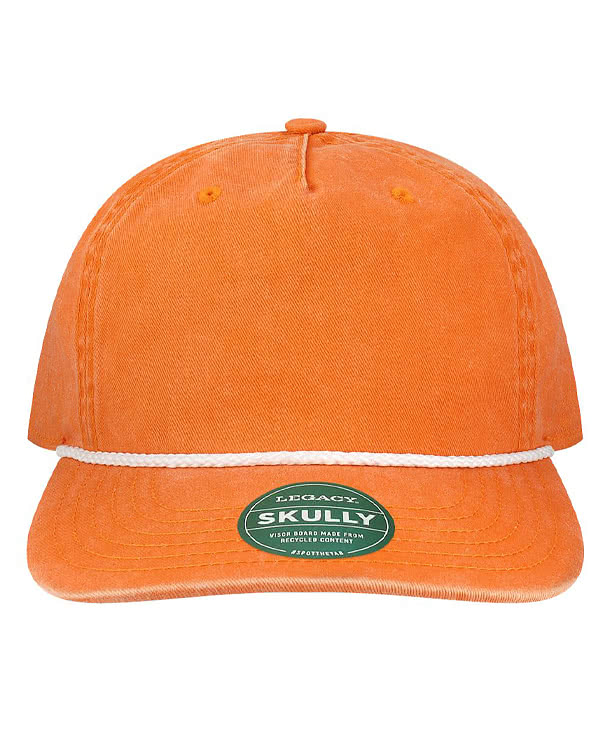 Legacy Skully Pigment Dyed Five Panel Rope Baseball Hat