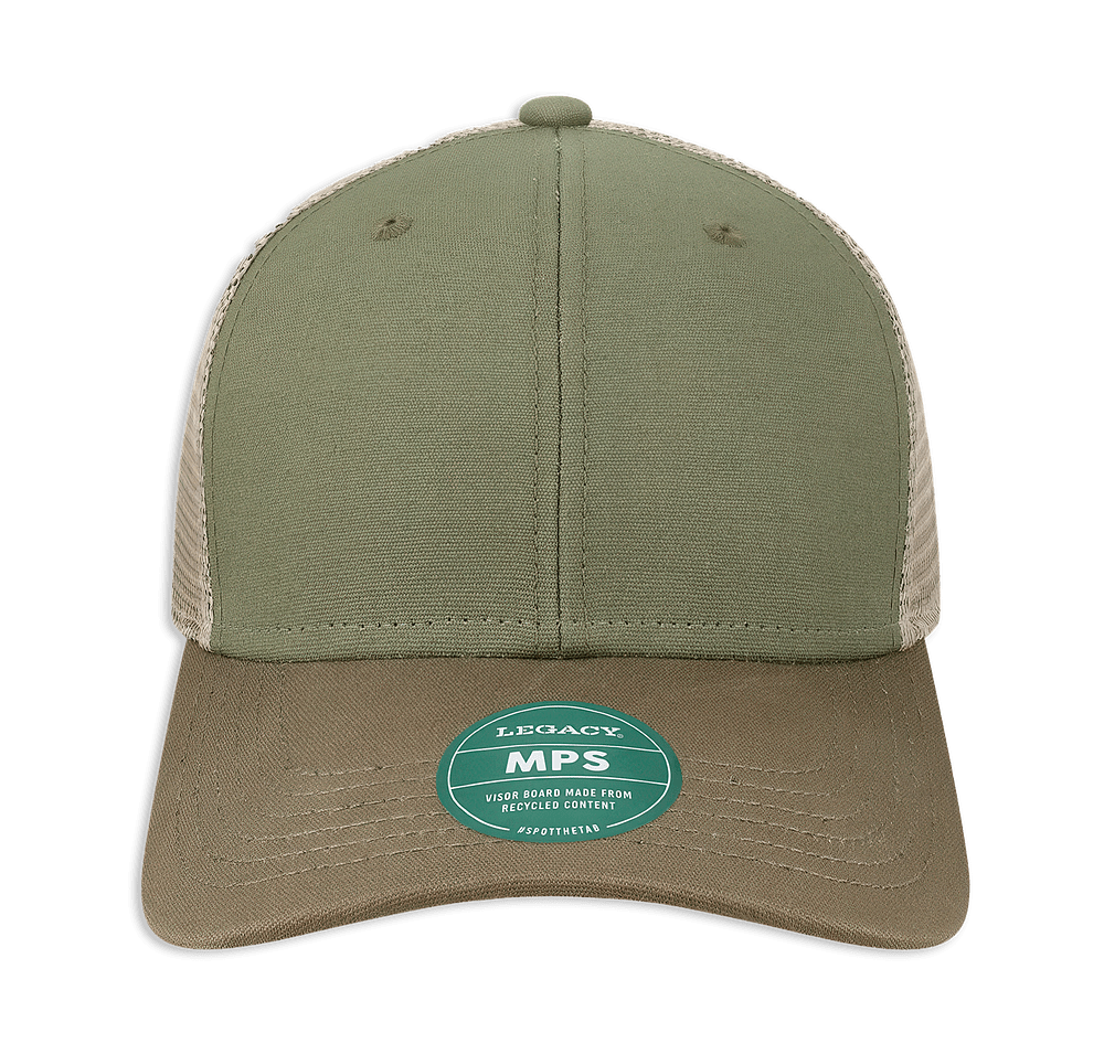 Legacy Six Panel Mesh Back Snapback Trucker Hat-default