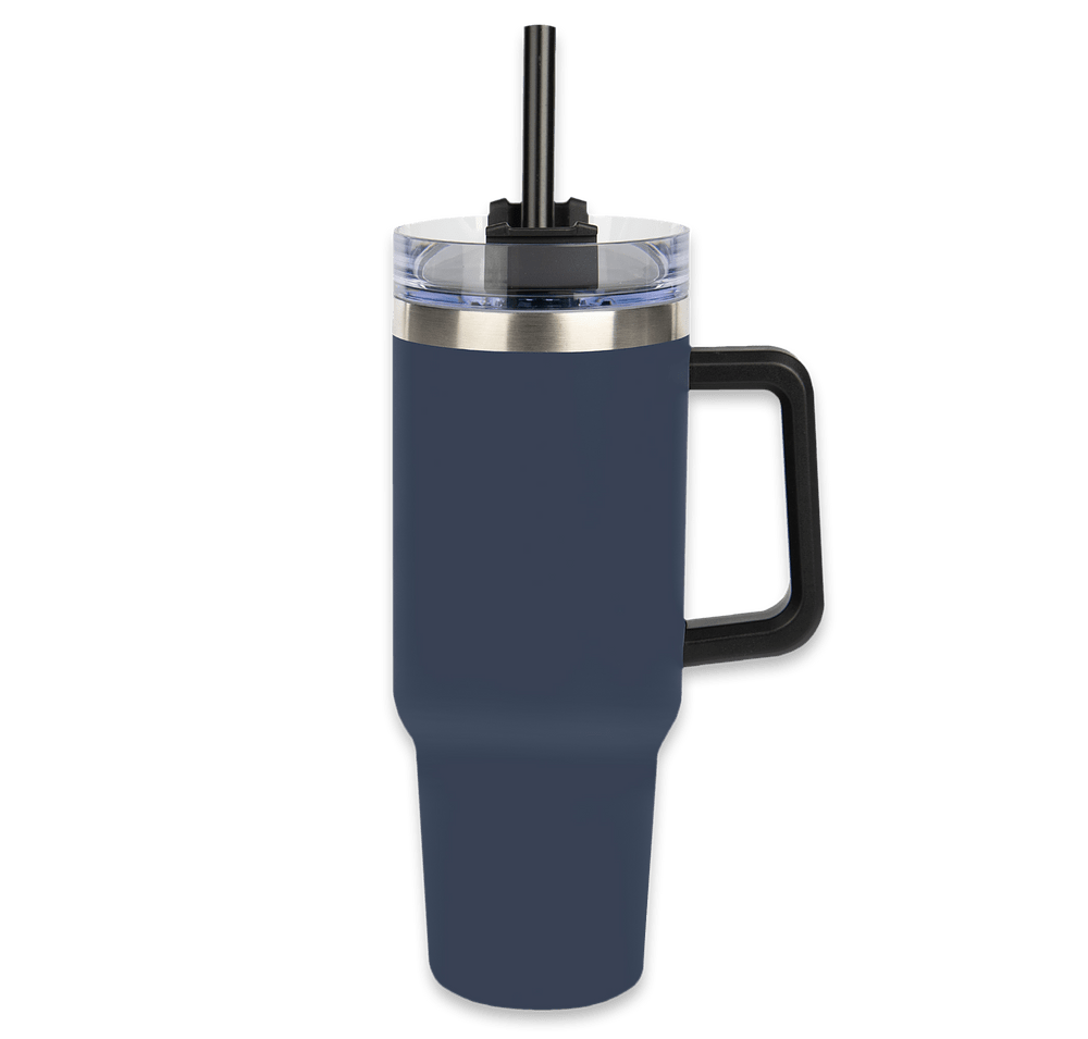 40 oz. Intrepid Stainless Steel Tumbler with Straw-default
