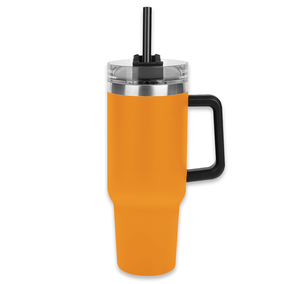 40 oz. Intrepid Stainless Steel Tumbler with Straw-default