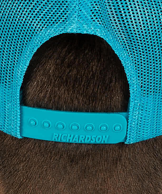 Richardson Snapback Trucker Hat - Rectangle Patch  - Sublimated