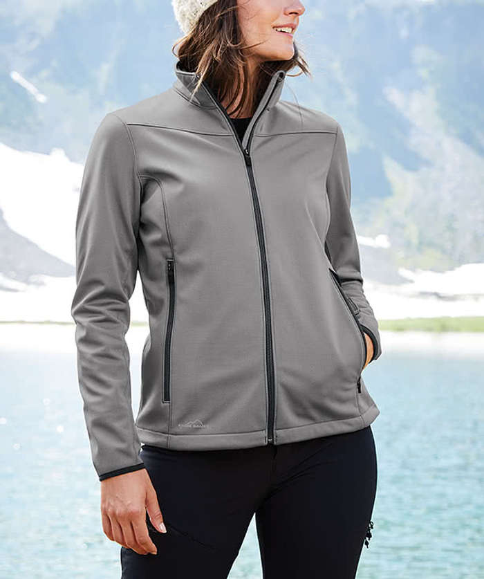 Custom Eddie Bauer Women's Weather Resist Soft Shell Jacket