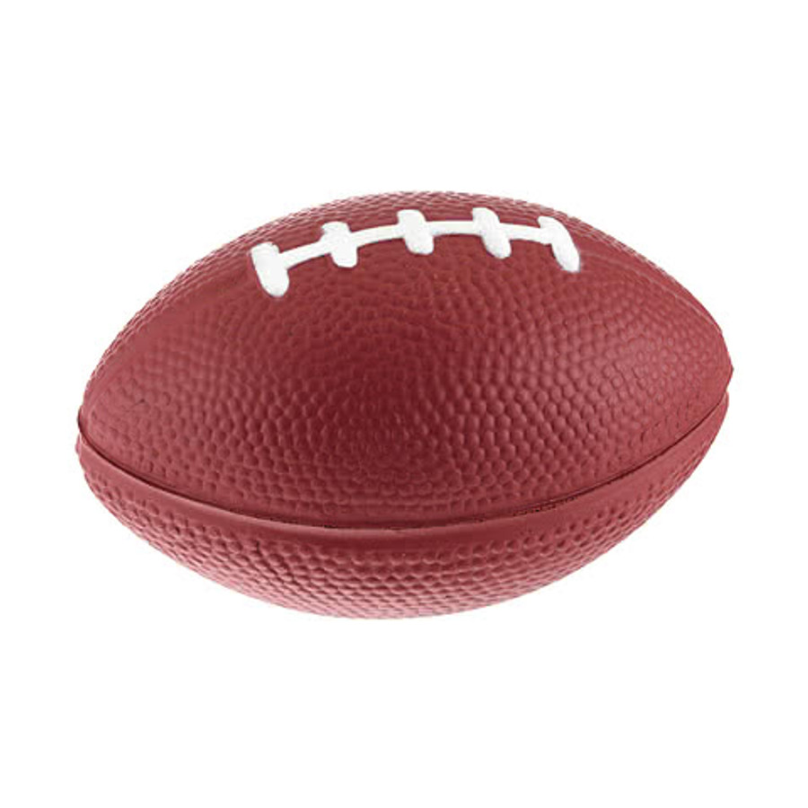 Football Shaped Stress Reliever in Brown