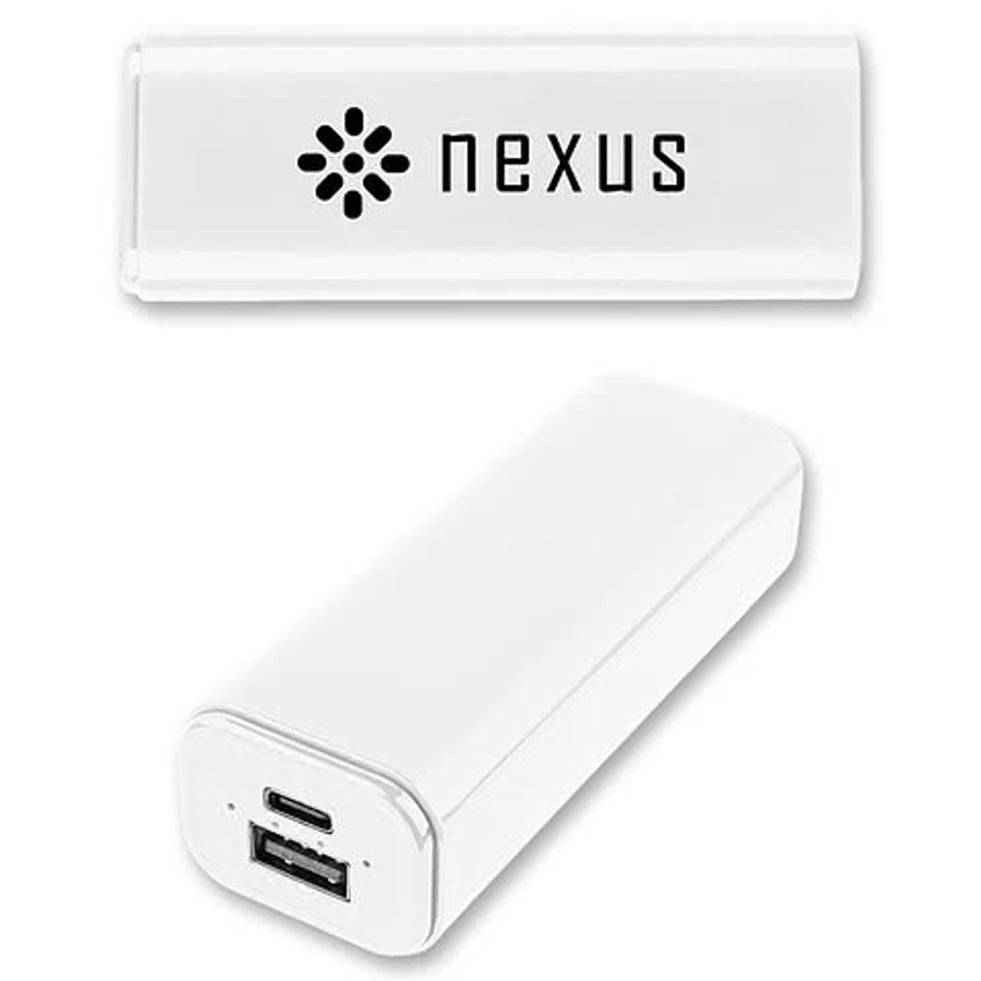 5,000 mAh Compact Recycled Power Bank in BLUE