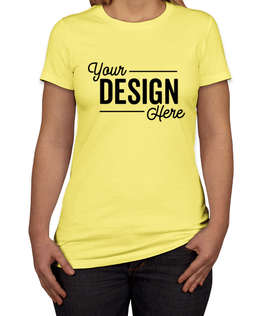 Bella + Canvas Women's Slim Fit Favorite T-shirt - Color: Yellow