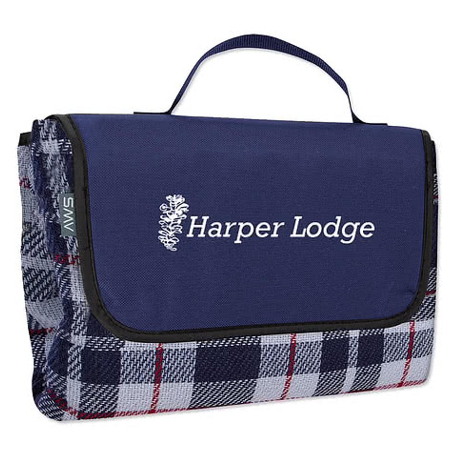 Highlander Roll-Up Blanket in Black