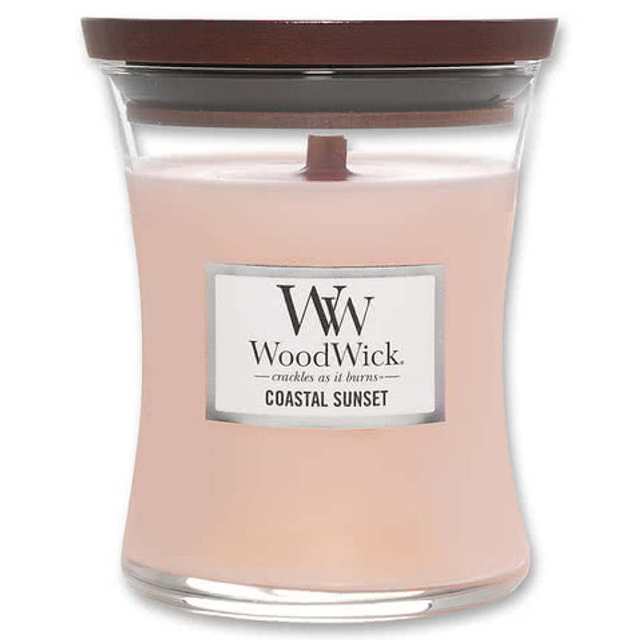 Woodwick 9.7 oz. Hourglass Candle in Coastal Sunset