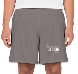 High Five Contrast Performance Shorts - Color: Graphite / White