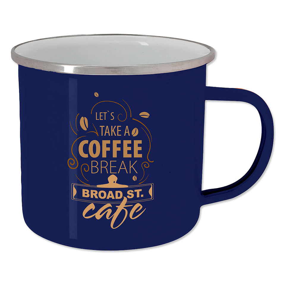 16 oz. Steel Campfire Mug