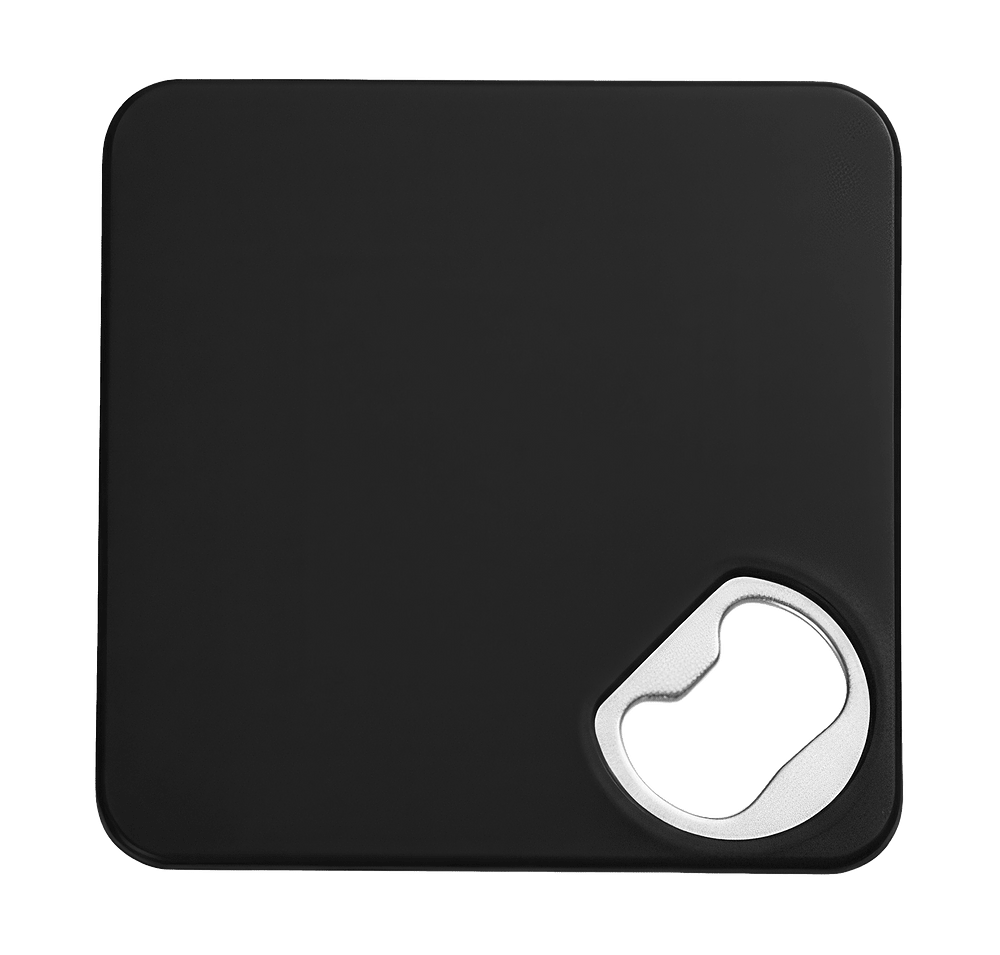 Bottle Opener Coaster with Foam Base-default