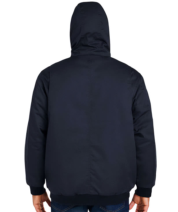 Harriton Tall ClimaBloc® Heavyweight Hooded Insulated Jacket - Printed