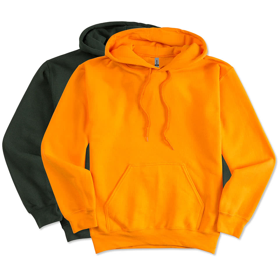 Design Custom Printed Gildan 50 50 Hooded Sweatshirts Online at