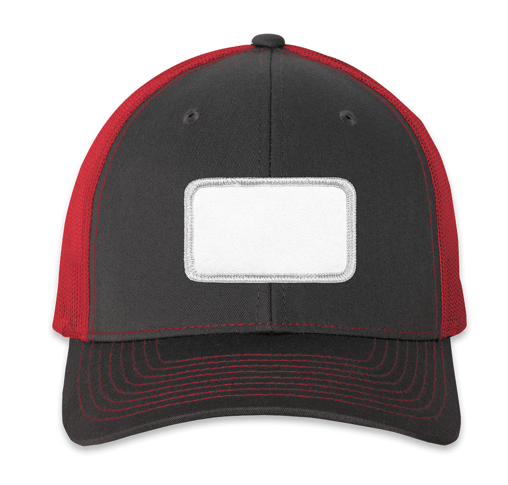 Richardson Snapback Trucker Hat - Rectangle Patch  - Sublimated-default