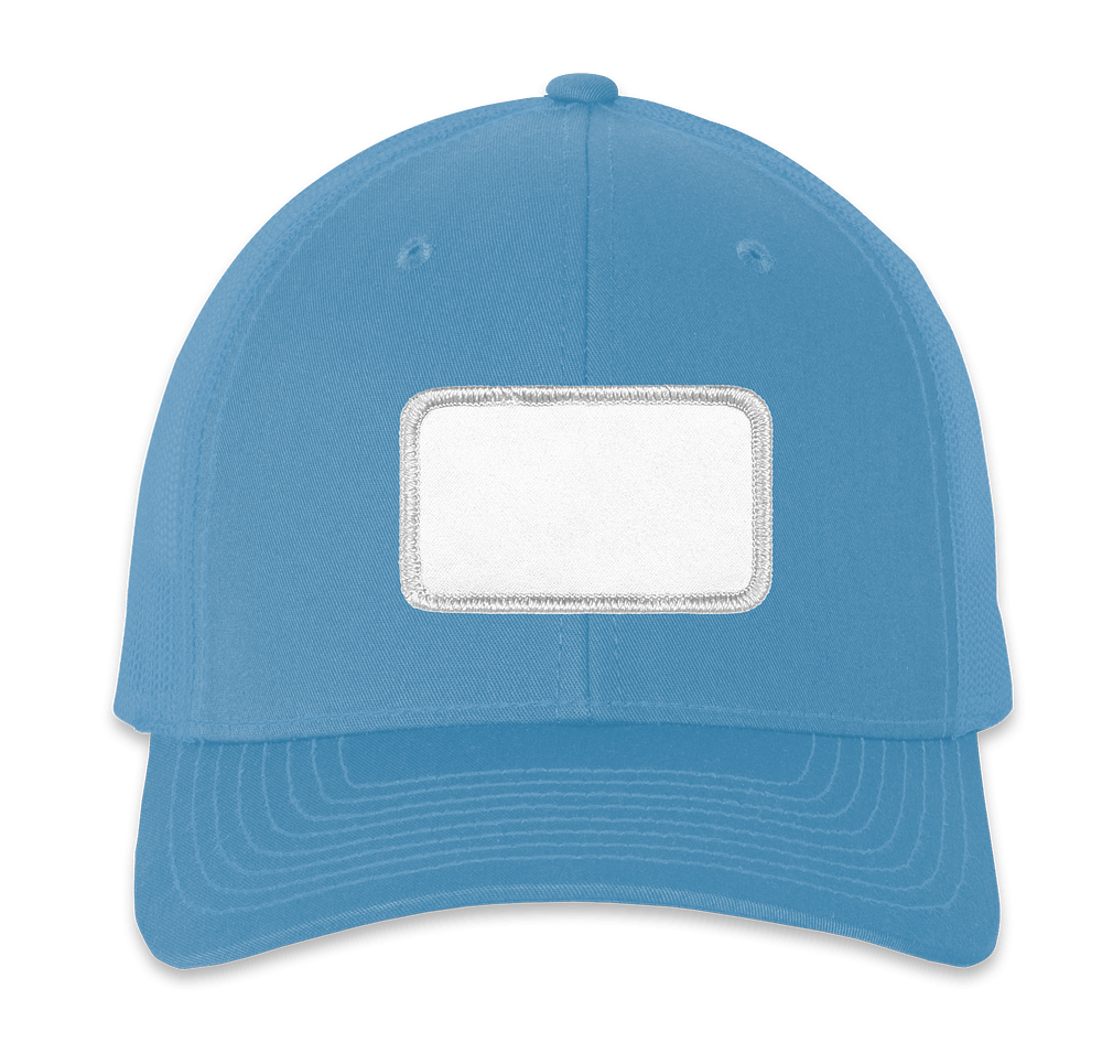 Richardson Snapback Trucker Hat - Rectangle Patch  - Sublimated-default