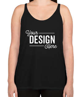 Bella + Canvas Women's Flowy Tank - Color: Black
