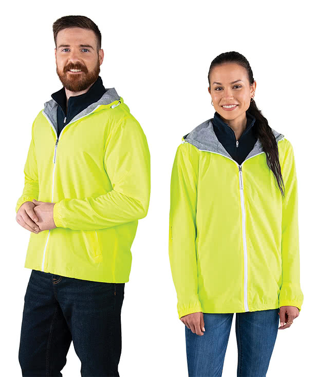 Charles River Portsmouth Hooded Windbreaker Jacket