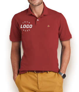 Brooks Brothers Pima Cotton Pique Polo - Color: Rich Red