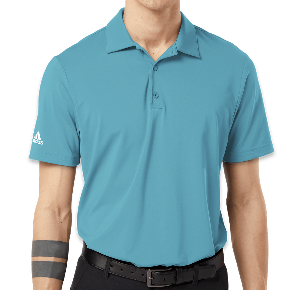 Adidas Ultimate Recycled UPF 50 Performance Polo - Embroidered-default