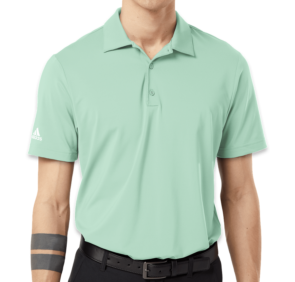 Adidas Ultimate Recycled UPF 50 Performance Polo - Embroidered