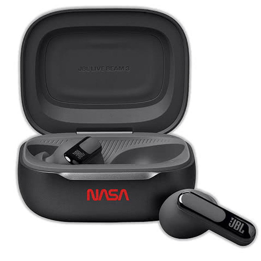 Full Color JBL Live Beam 3 True Wireless Bluetooth Earbuds in Black