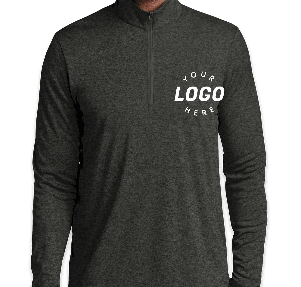 Sport-Tek Endeavor Quarter Zip Performance Shirt | Custom Apparel