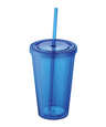 16 oz. Sedici Acrylic Tumbler with Straw