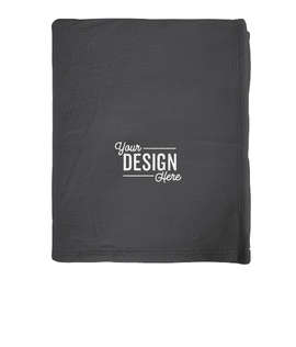 Port Authority Ultra Plush Oversized Blanket - Color: Graphite