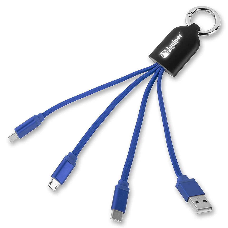 Jellyfish Light-Up Braided Charging Cable