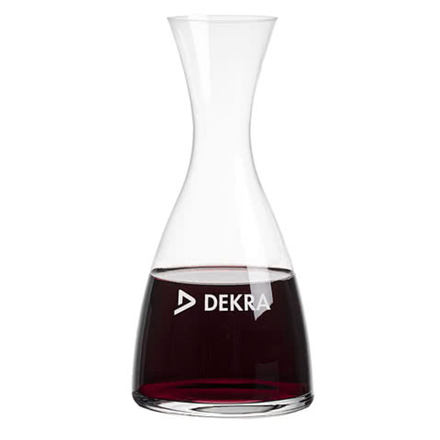 Laser Etched 40 oz. Barham Carafe in Clear