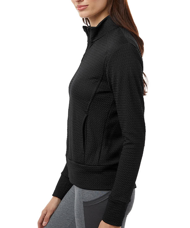 Adidas Women's Ultimate365 Recycled Textured Performance Full Zip Jacket