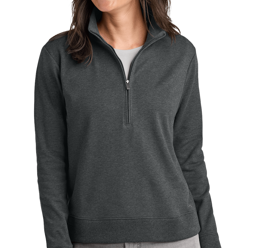 TravisMathew Women's Ocean Villa Quarter Zip Sweatshirt-default