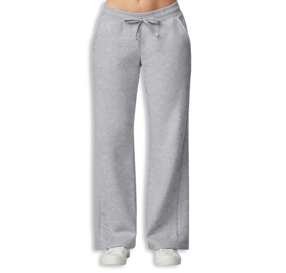 American Apparel Women's French Terry Wide Leg Open Bottom Sweatpants-default