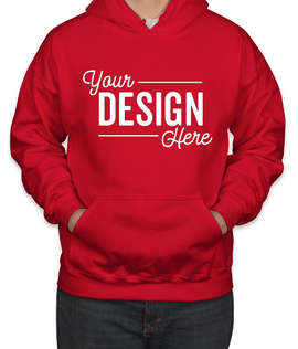 Canada - Gildan DryBlend 50/50 Pullover Hoodie - Color: Red